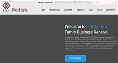 Desktop Screenshot of fbrsystem.com